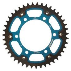 Zadnji verižnik (zobnik) SUPERSPROX STEALTH RST-479:43-BLU moder 43T, 530