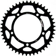 Rear ALU sprocket SUPERSPROX RAL-1793:45-BLK črna 45T, 520