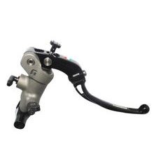 Radial brake master cylinder ACCOSSATO PC007 19 x 20 with folding lever,black