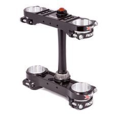 Triple clamp X-TRIG ROCS PRO 40501002 Črn 22-24mm