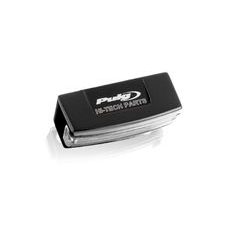 Licence support light PUIG 5565N črna alu with LEDs