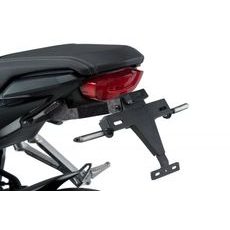 Adjustable license support PUIG 3527N črna