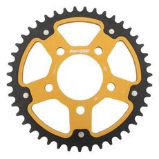 Zadnji verižnik (zobnik) SUPERSPROX STEALTH RST-727:43-GLD zlata 43T, 525