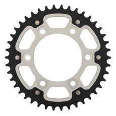 Zadnji verižnik (zobnik) SUPERSPROX STEALTH RST-735:42-SLV srebrna 42T, 520