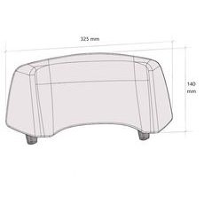 Spare visor PUIG 2.0 20765H smoke