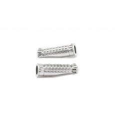 Footpegs without adapters PUIG R-FIGHTER 9192P srebrna