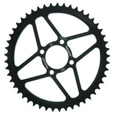 Zadnji verižnik (zobnik) SUPERSPROX RFE-833:49-BLK črna 49T, 428