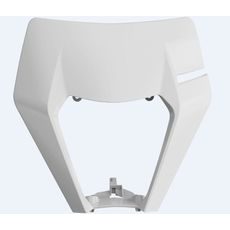 Headlight Mask POLISPORT 8666800001 white ktm