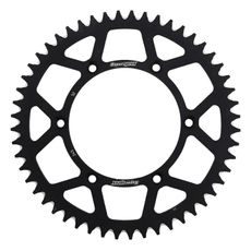 Aluminijasti zadnji verižnik (zobnik) SUPERSPROX RAL-245:52-BLK črna 52T, 520