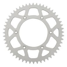 Aluminijasti zadnji verižnik (zobnik) SUPERSPROX RAL-8000:52-SLV srebrna 52T, 520