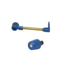 Lever guard in aluminium + left end ACCOSSATO DE004 with gold hose and joint right