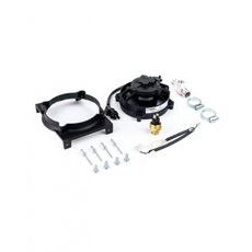 Radiator cooling fan and mounting kit SPAL EP-RFS-PLB10/19-1TEB with thermoswitch