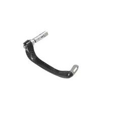 Lever guard ACCOSSATO "Ultra-Light" DE011 with silver eyelet and insert right, carbon