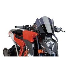 Windshield PUIG NEW GEN. SPORT 7014F dark smoke