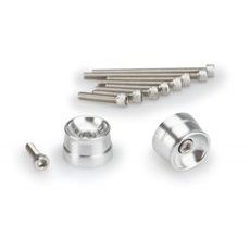 Bar ends PUIG SPEED 21030P srebrna