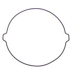 Tesnilo sklopke (Clutch cover gasket) WINDEROSA 817885 outer side