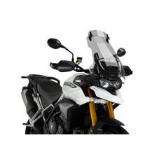 Windscreen PUIG TOURING WITH VISOR 20376H smoke