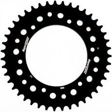 Rear sprocket SUPERSPROX STEALTH RST-990:43-BLK črna 43T, 520