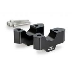 Risers PUIG 21879N črna height 30mm, d 32mm