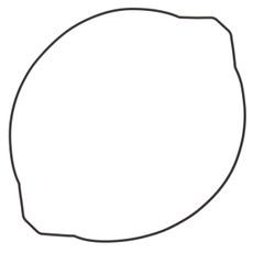 Tesnilo sklopke (Clutch cover gasket) WINDEROSA 817685 outer side