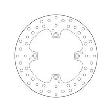 Zavorni disk BREMBO 68B40792 fix