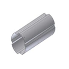 Sleeve MIVV SUONO 50.CLD.063.0 Nerjaveče jeklo 380 mm