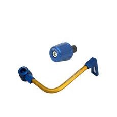 Lever guard in aluminium + left end ACCOSSATO DE004 with gold hose and joint right