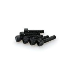 Screws PUIG ANODIZED 0544N črna M6 x 25mm (6pcs)