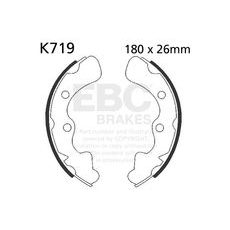 Brake shoe set EBC K719 includings springs