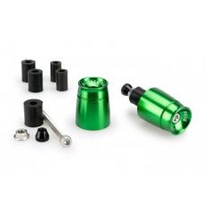 Bar ends PUIG SPORT 21011V zelena UNIVERSAL M6 13-18mm.