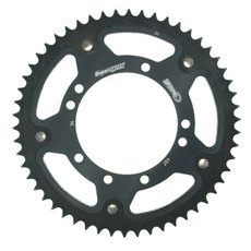 Rear sprocket SUPERSPROX STEALTH RST-457:54-BLK črna 54T, 420