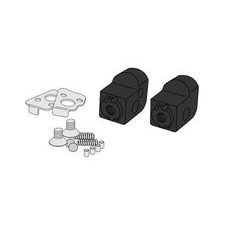 Adapterji za stopalke (Footpeg adapters) PUIG 21890N adjustable črna