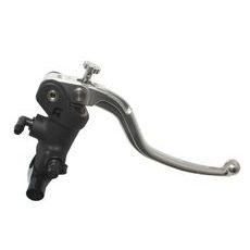 Radial brake master cylinder ACCOSSATO PC010 19 x 18 with fixed lever,silver