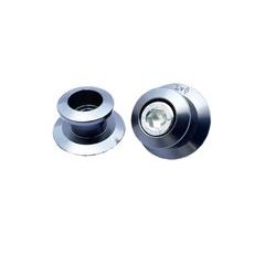 Aluminium bobbins LV8 DIAVOL E201/10125T M10x1,25 titanium