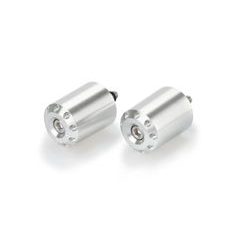 Bar ends PUIG LONG 20371P srebrna