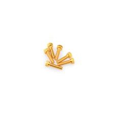 Screws PUIG ANODIZED 0147G yellow M5 x 20mm (6pcs)