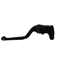 Clutch Lever ACCOSSATO EST955 fixed CNC-worked aluminium, black