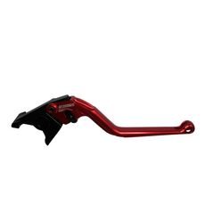 Ročica zavore ACCOSSATO EDF018 fixed CNC-worked aluminium, red
