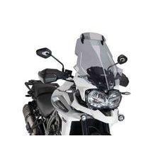 Windscreen PUIG TOURING WITH VISOR 9614H smoke