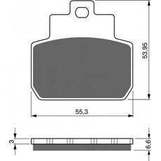 Zavorne obloge GOLDFREN 263 S3