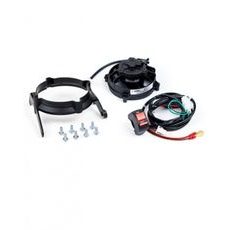 Radiator cooling fan and mounting kit SPAL EP-RFS-PLK17-SW with ON/OFF switch