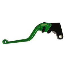 Clutch Lever ACCOSSATO ESY688H fixed CNC-worked aluminium, green
