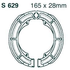 Brake shoe set EBC S629G grooved