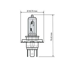 Lamp RMS 246510050 H4 12V 60/55W