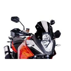 Windscreen PUIG RACING 6847N črna