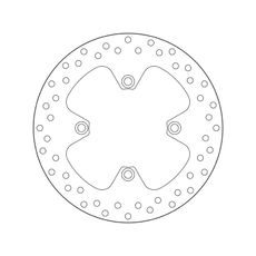 Zavorni disk BREMBO 68B407A4 fix