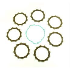 Friction plates kit with clutch cover gasket ATHENA P40230036