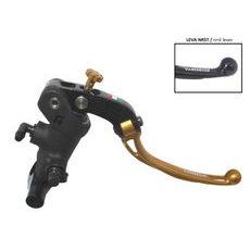 Radial brake master cylinder ACCOSSATO PC014 19 x 20 with folding lever,gold