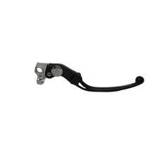 Adjustable folding lever ACCOSSATO LV011 in aluminium for original brake master cylinders črna