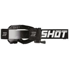 Goggles SHOT ASSAULT 2.0 ROLL-OFF SOLID A09-29B1-C04 black glossy